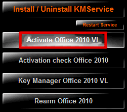 activate ms office 2010